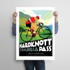Lake District cycling poster