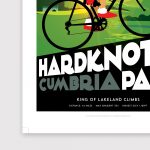 Lake District cycling poster