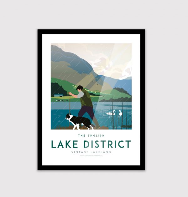 Lake District poster