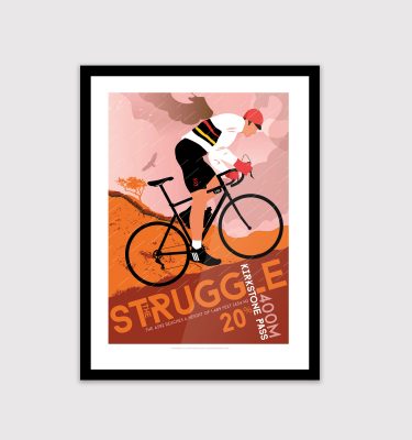 Cycling poster, Lake District