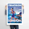 Triathlon poster