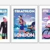 Triathlon poster