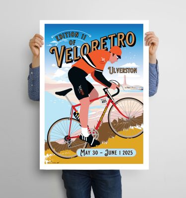 Velo Retro Cycle event in Ulverston